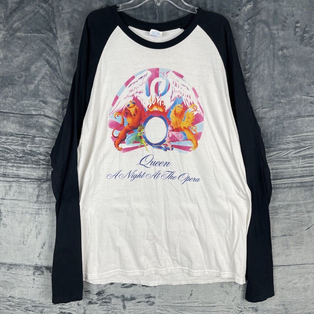 QUEEN T Shirt Official A Night At The Opera XL longsleeve shirt Freddie Mercury